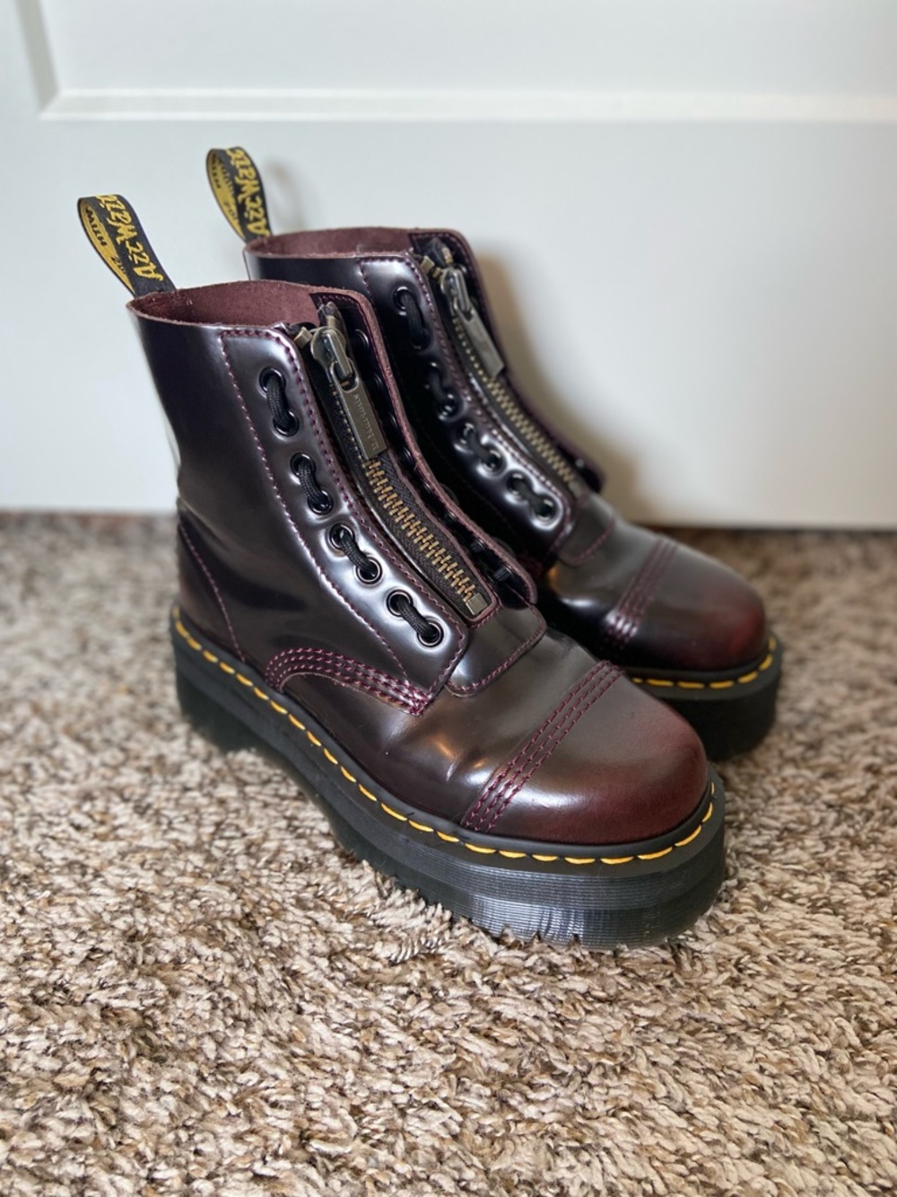 Dr. Martens Sinclair Women's Arcadia Leather Platform Boots